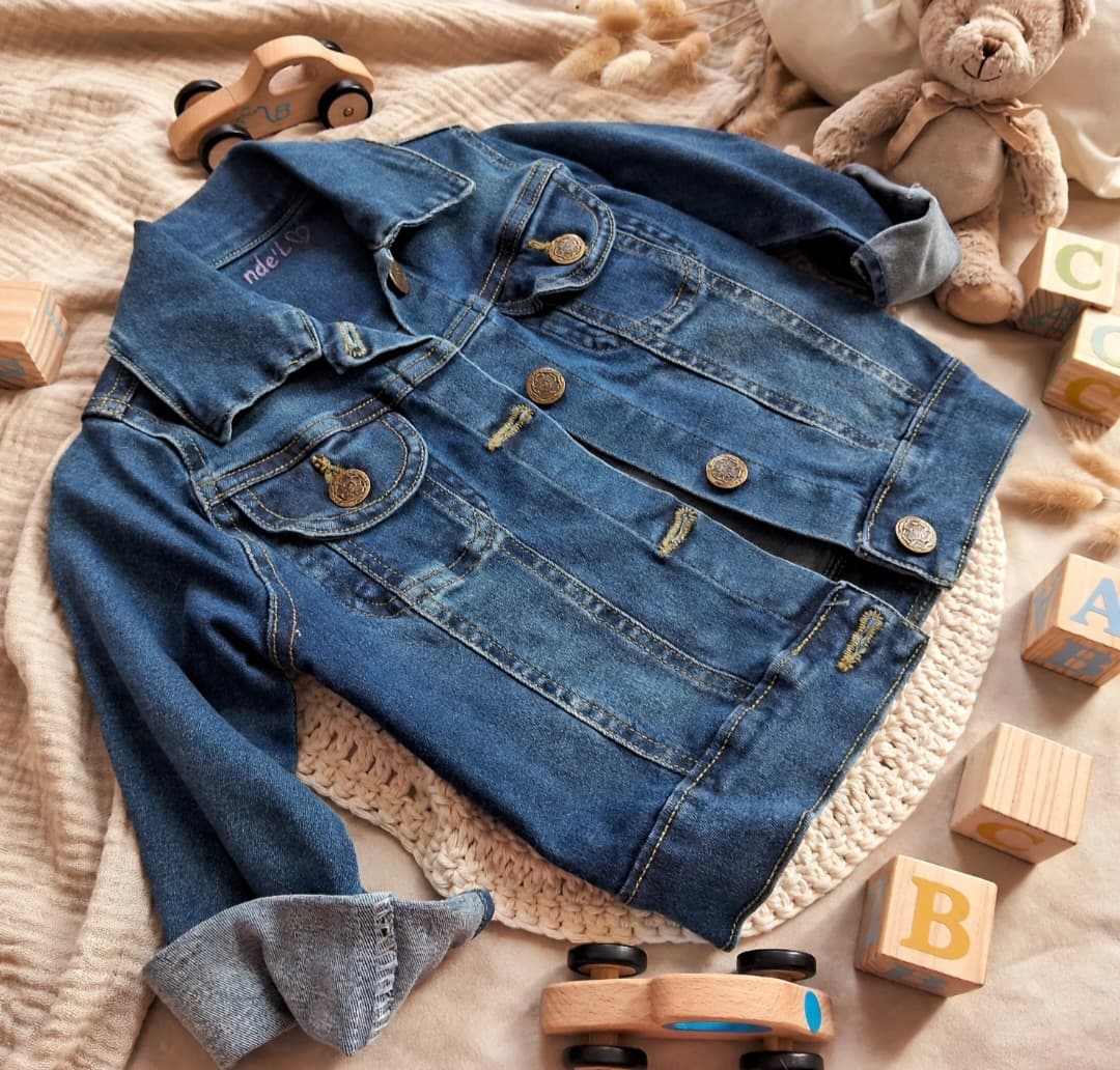 Campera jeans, ropa de bebés