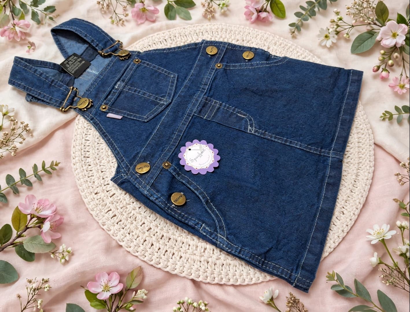 Jardinero jeans, ropa de bebés