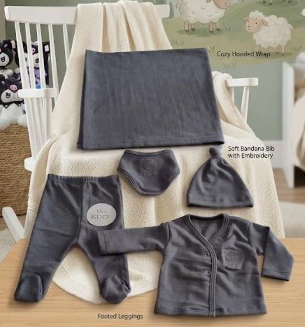 Set ajuar en darlon completo, ropa de bebés