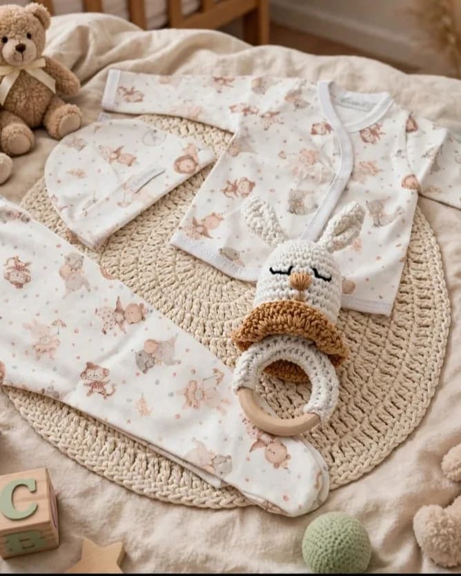 Set de nacimiento, ropa de bebés